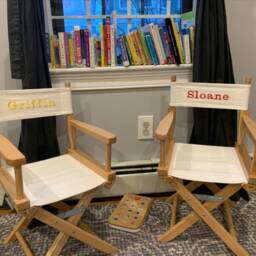 Replacement Children's Personalised Director Chair Fabric Only, Seat & Name, Back Rest - thumbnail 4