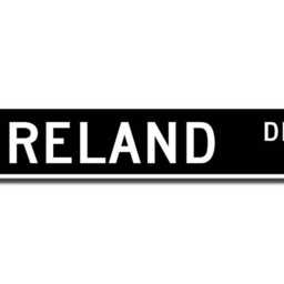 Ireland Sign, Decor, Gift, Souvenir, Keepsake, Wall Custom Street Quality Metal Sign - thumbnail 2