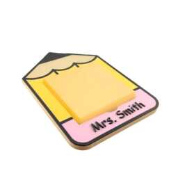 Personalised Pencil Sticky Note Holder - thumbnail 2