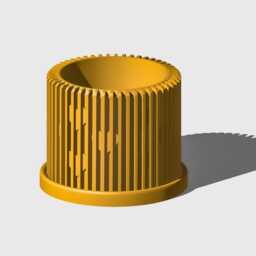 Modern Heart Plant Pot With Drainage & Saucer - Unique Valentine's Day Gift For Lovers, 3D Printed Planter Home Hosting Decor - thumbnail 3
