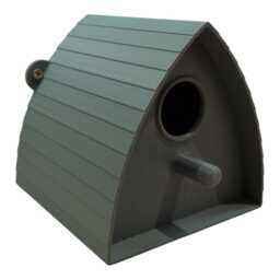 Small Bird Garden Nesting Box With Modern Design Suitable For Robins, Finches, Wrens - thumbnail 3