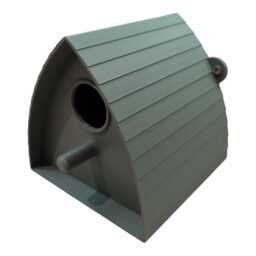 Small Bird Garden Nesting Box With Modern Design Suitable For Robins, Finches, Wrens - thumbnail 2