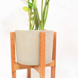 Plant Stands For Heavy Pots, Mid Century Modern Design - thumbnail 3