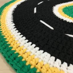 Race Road Track Toddler Play Mat Play Car Rug For Boy's Room Carpet Boy Kids Road Carpet Nursery Rug - thumbnail 3