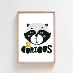 Set Of 3 Boys Nursery Prints, Bedroom Decor, Playroom Monochrome Prints Woodland Nursery, Wall Art - thumbnail 2