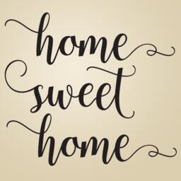 Home Sweet Decal, Vinyl Wall Farmhouse Decor, Home Sweet Entryway Decal - thumbnail 2