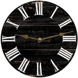 Black Wall Clock - thumbnail 1