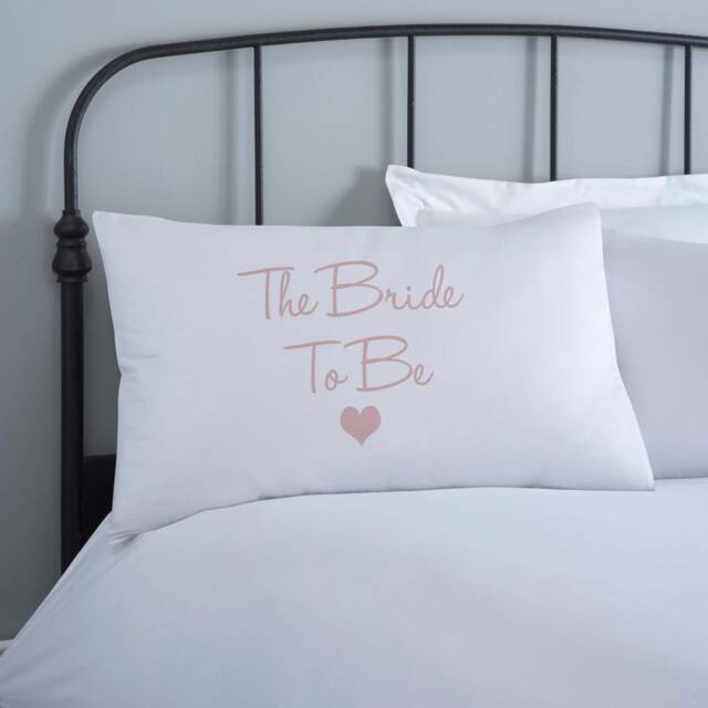 Bride Pillowcase - Pillowcases & Groom Gift For To Be Bridesmaid Hen Party - image 1