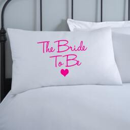 Bride Pillowcase - Pillowcases & Groom Gift For To Be Bridesmaid Hen Party - thumbnail 3