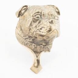 stafforshire Bull Terrier, Dog Door's Knocker, Limited Edition, Artdog - thumbnail 1