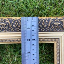 Ornate Gold Leaf Wood Picture Frame - Bespoke Custom Sizes - thumbnail 3