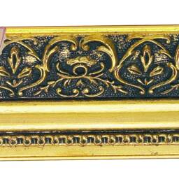 Ornate Gold Leaf Wood Picture Frame - Bespoke Custom Sizes - thumbnail 4