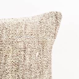 Vintage Turkish Kilim Pillow Cover Handwoven Wool, 18''x18'' - thumbnail 2