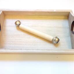 Montessori Bell Rattle, Baby Easter Gift - thumbnail 3