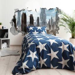 Sci-Fi, 3D Wallpaper, Wall Decals, Broken Wall Decal, Printed, Art, Printing, Sticker, Decal - Skucit3Dm - thumbnail 2