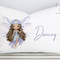Personalised Pixie Fairy Princess Girl's Pillow Case - thumbnail 2