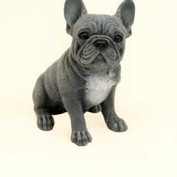 Handcrafted French Bulldog Candle - thumbnail 3