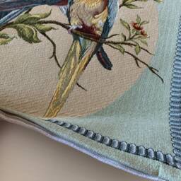 Parrot Tapestry Cushion Cover Vintage Style Throw Pillow - 17 - thumbnail 2