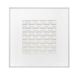 Minimalist Wall Art Simplicity & Elegance Golden Stripes Sculpture - thumbnail 2