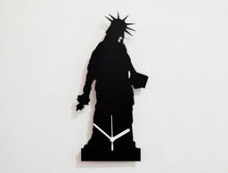 Sad Statue Of Liberty New York - Wall Clock - thumbnail 1
