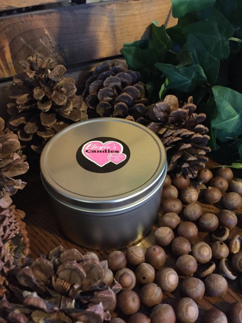 Midsummer's Night Handmade Hand Poured 16 Oz Soy Candle in Metal Tin With Lid - image 1