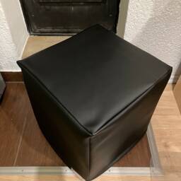 Faux Leather Cover For Solsta P??llbo Stool From Ikea - thumbnail 3