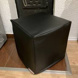 Faux Leather Cover For Solsta P??llbo Stool From Ikea - thumbnail 2