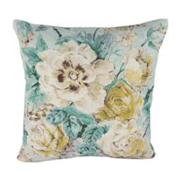 Sanderson - Giselle Gold/Jade Cushion Cover Throw Pillow Designer Home Decor - thumbnail 2