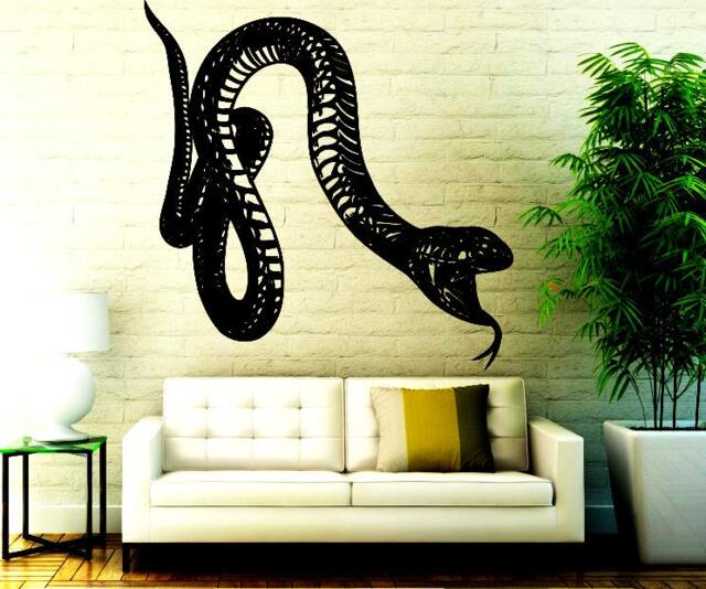 Snake Wall Decals Animal Decal Home Vinyl Stickers Bedroom Art Decor Chu1379 - image 1