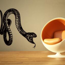 Snake Wall Decals Animal Decal Home Vinyl Stickers Bedroom Art Decor Chu1379 - thumbnail 3
