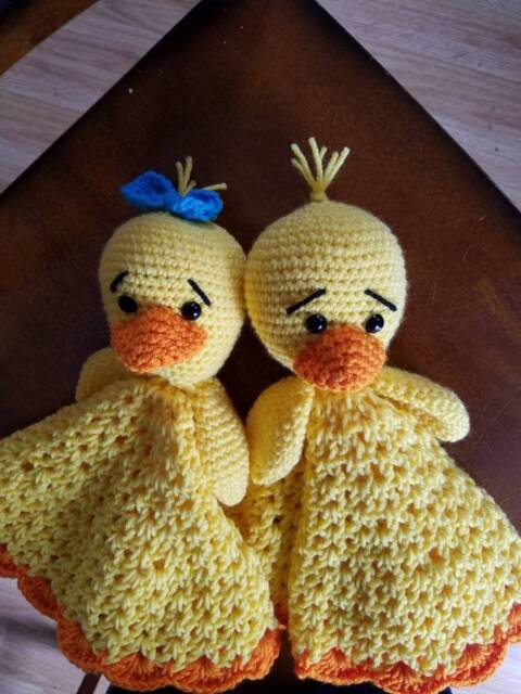 Duck Lovey. Security Blanket - image 1