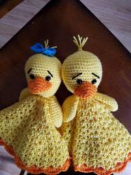 Duck Lovey. Security Blanket