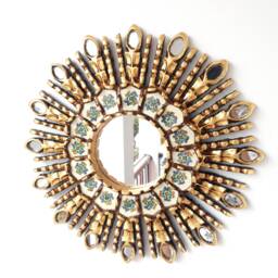 "Peruvian Mirrors ""Ivory Eye 35cm"