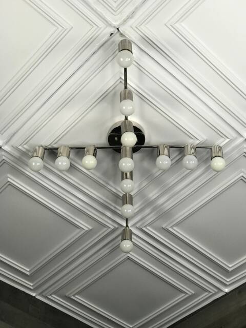 Sonrisa Modern 13 Light Sputnik Mid Century Industrial Chandelier - image 1