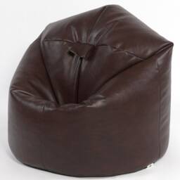 Faux Leather Beanbags Adult Bean Bag Beanbag Chair Gaming Ready Filled - thumbnail 4