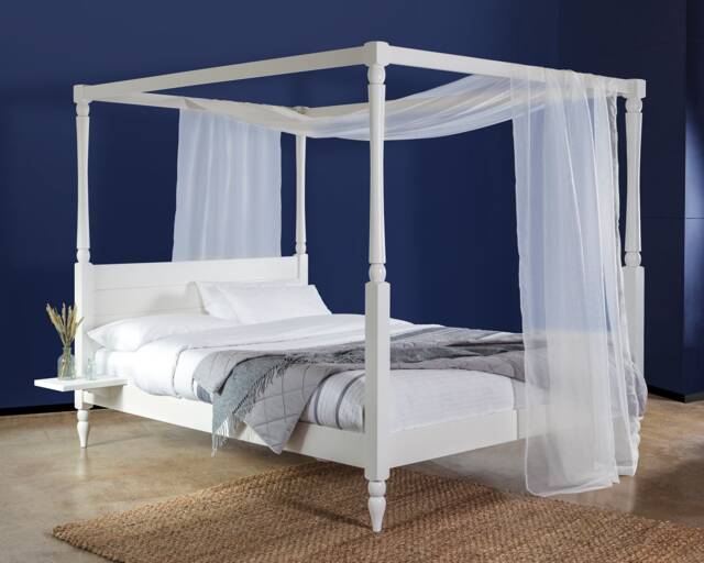 Four Poster Country Wooden Bed Frame By Get Laid Beds - image 1