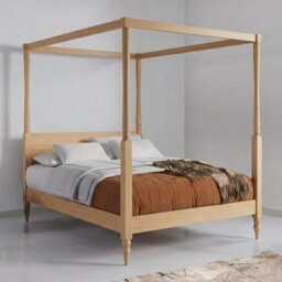 Four Poster Country Wooden Bed Frame By Get Laid Beds - thumbnail 4