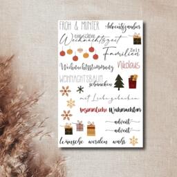 Candle Tattoos With Various Motifs - Waterslide Film Decorating Candles Christmas Tattoo - thumbnail 3