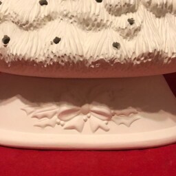 "Diy Ceramic Bisque Christmas Tree Handcrafted Ready To Paint - 15"" X 12"" 7" - thumbnail 3