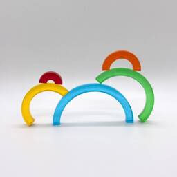 Custom Mini Resin Rainbow Stacker - thumbnail 2