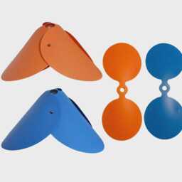Modern Floral PVC Pendant Lampshade, Contemporary Diy Ceiling Light Cover - thumbnail 4