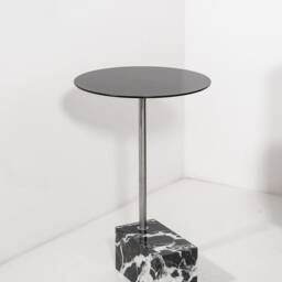 Side Table Marble Black Marquinia - In - thumbnail 2