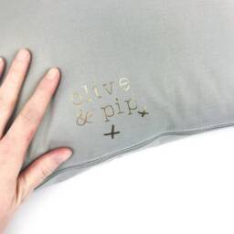 Handwriting Keepsake Cushion - Childs Personalised Mummy Black White - thumbnail 3