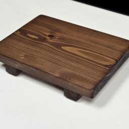 Wooden Monitor Stand For Home Office. Rustic Riser Shelf. Computer Desk Organiser. Laptop Stand. Made To Order & Fully Customisable - thumbnail 3