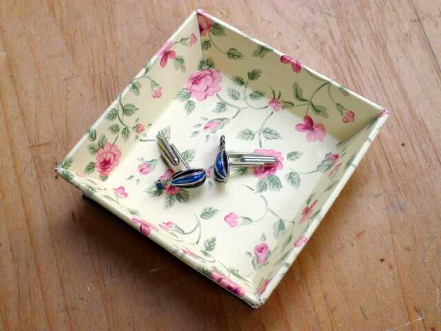 Rosebud Trinket Tray Handmade Jewellery Dish, Home D??cor - image 1