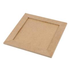10cm Square Mdf Frame 3mm Collage Picture/Photo Design Decorate Create Craft - thumbnail 2