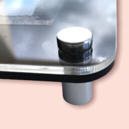 Custom Engraved Acrylic Wall Mounted Picture Frame - Bespoke Sizes & Colors - thumbnail 4