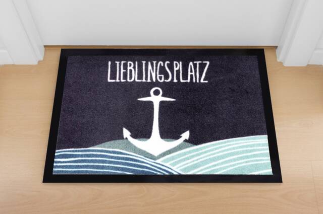 Favorite Spot Anchor Floor Mat, Dirt Catcher-60 X 40 cm-Close Up ?? - image 1