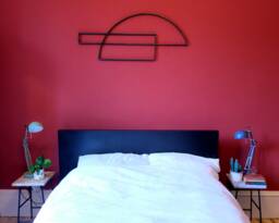 Large Sculptural Metal Wall Art
