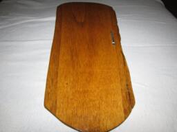 Handmade Wall Art Frog On Paulownia Wood - thumbnail 3